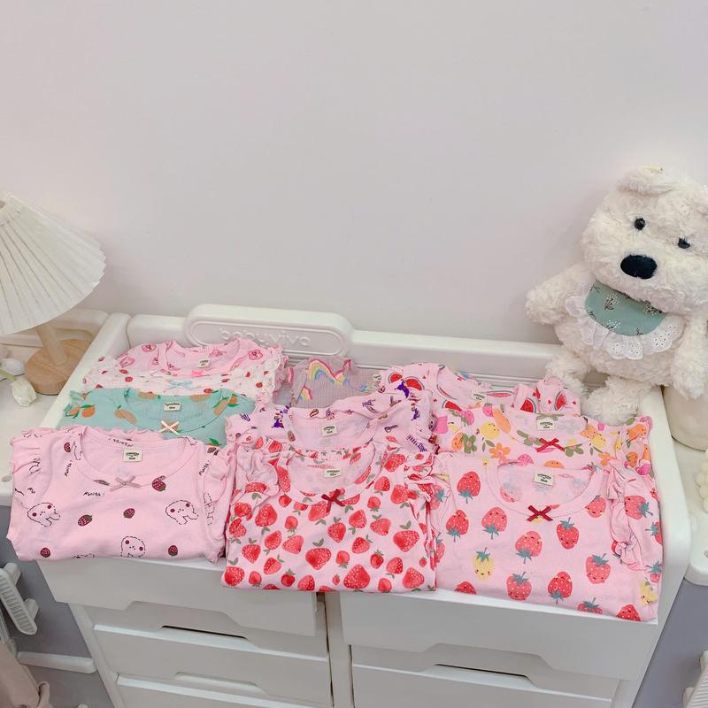 Tiểu Yến KID S2014 - Combo 3 Bộ Mặc Nhà Bé Gái Dáng Cánh Tiên Vải Cotton Mềm Mịn