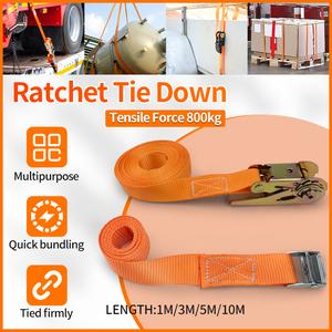 MOGANNA Heavy Duty Truck Strap Adjustable Cargo Lashing Rope