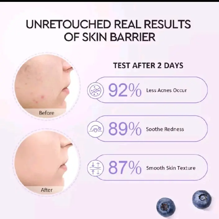glad2glow 5% ceramide moisturizer blueberry 30g 5