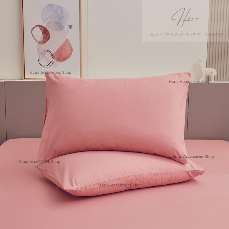 Product Introduction of PREMIUM COTTON PLAIN SERIES COLOR PILLOWCASE SARUNG BANTAL WARNA COVER Soft 4
