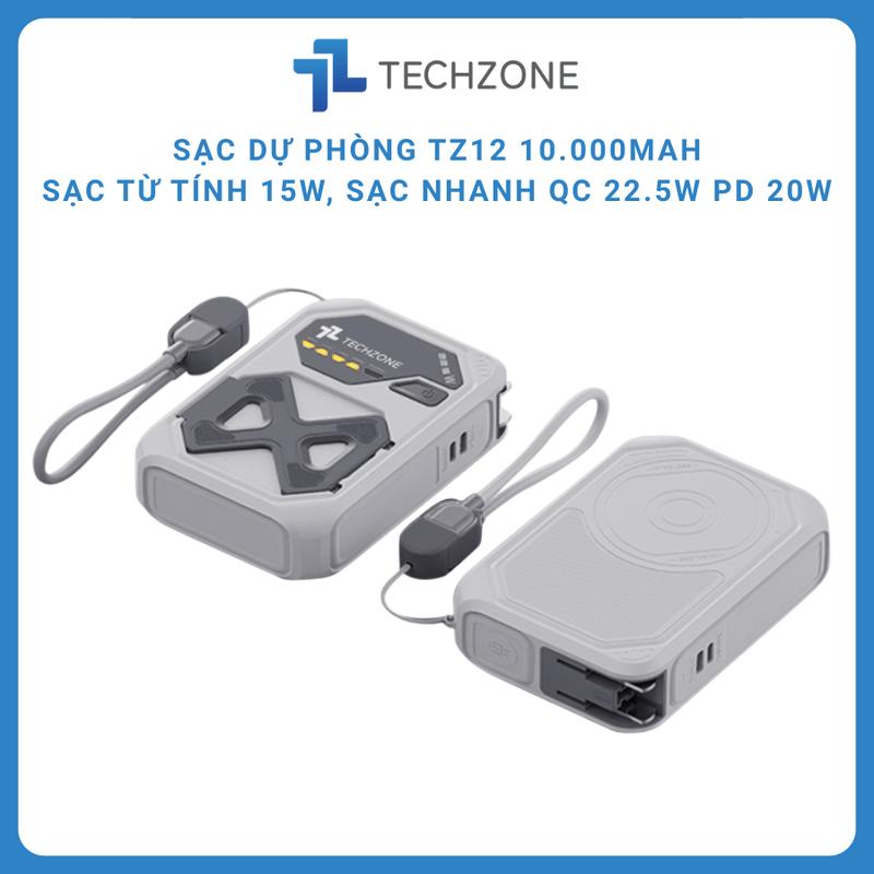 Sạc Dự Phòng Không Dây, Sạc Dự Phòng Kiêm Củ Sạc Công Suất 22,5W 20000mAh, Sạc Cho Iphone Và Android