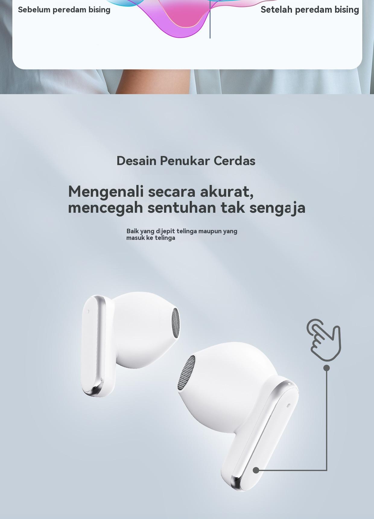 【Dua pasangan headphone】Q10 Bluetooth TWS nirkabel Earbud kualitas tinggi suara klip telinga + In-ear earphone ultra panjang jangka hidup pengurangan kebisingan headphone nirkabel olahraga headset game latensi rendah dengan LED digital 【Dua pasangan headphone】Q10 Bluetooth TWS nirkabel Earbud kualitas tinggi suara klip telinga + In-ear earphone ultra panjang jangka hidup pengurangan kebisingan headphone nirkabel olahraga headset game latensi rendah dengan LED digital