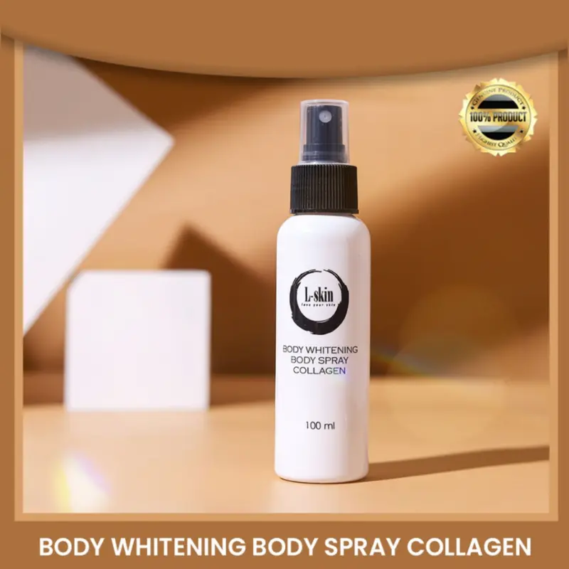 Lskin | L skin | lskin Body care toner | body spray/toner badan | Mencerahkan kulit gelap dan kusam 2