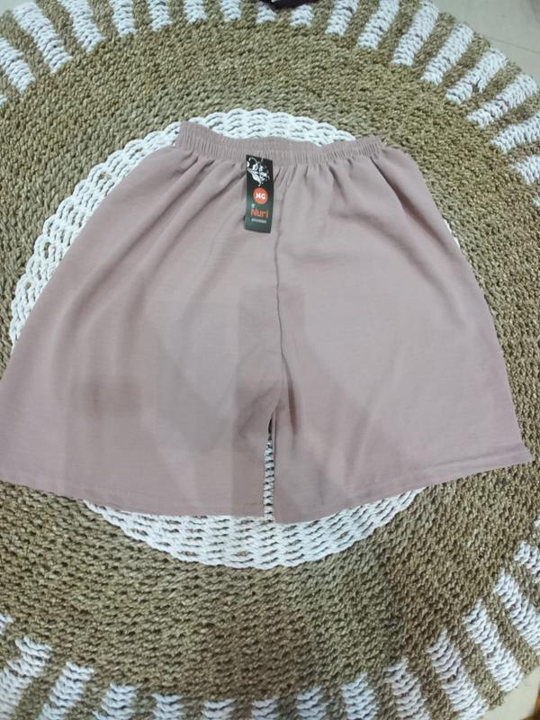 hotpants crinkle  Airflow model kancing satu jumbo Celana Santai Nyaman 2