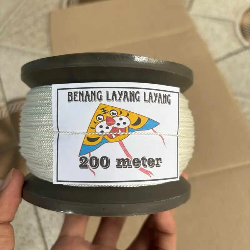 Benang Layangan 200 Meter Cap Harimau Untuk Layangan Koangan atau layangan jumbo