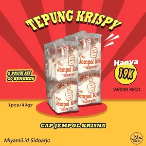 2Pack PAKET HEMAT KECIL || Tepung Crispy Cap Jempol Krisna KRIUK