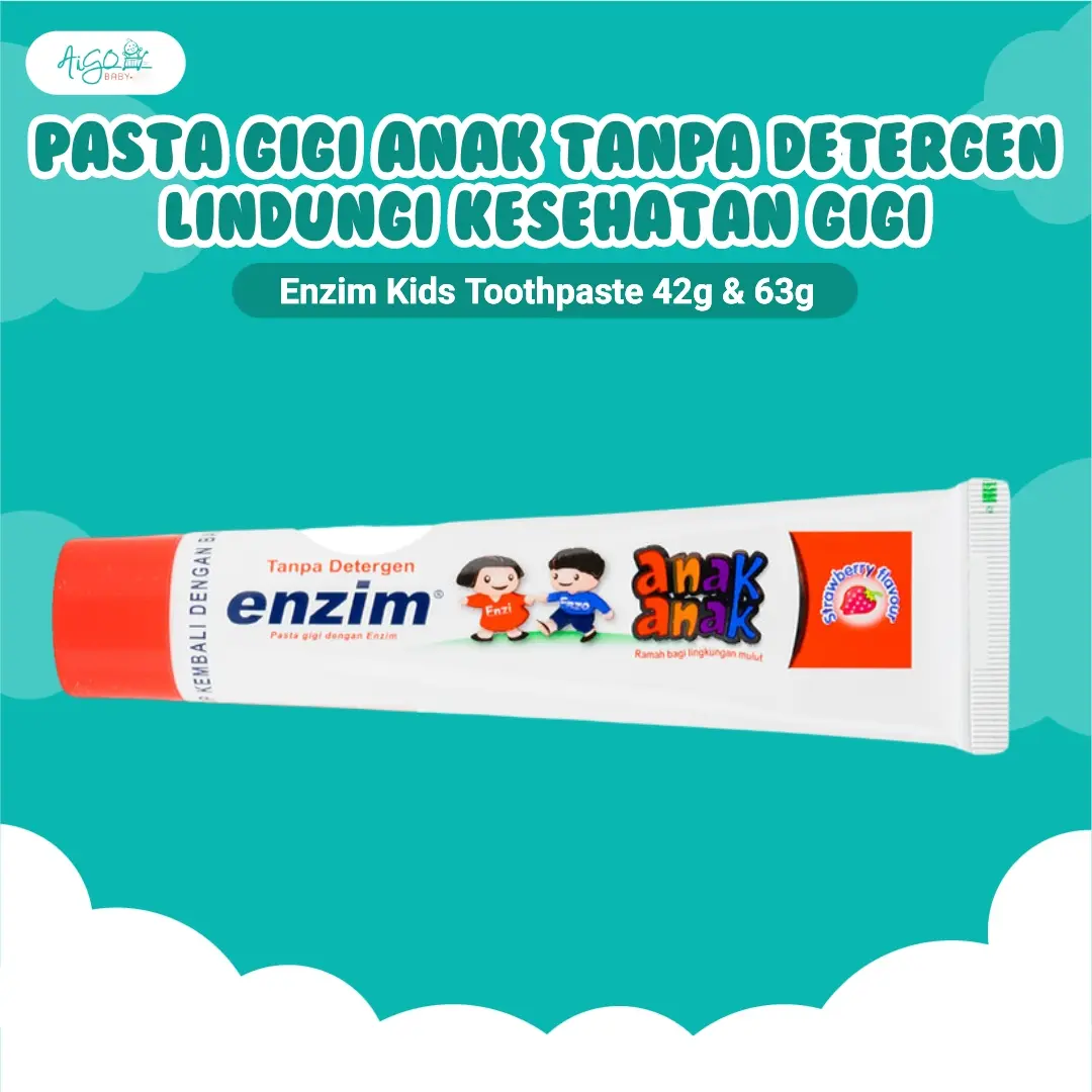 Enzim Pasta Gigi Odol Anak 63gr & 42gr