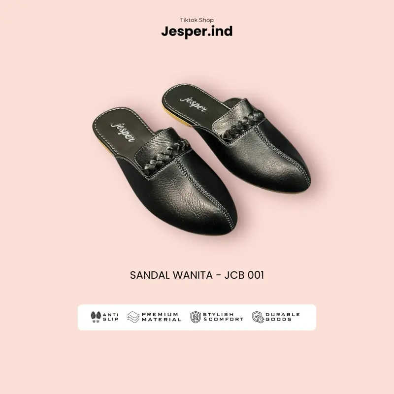Sandal wanita selop bustong anti slip JCB 001-002