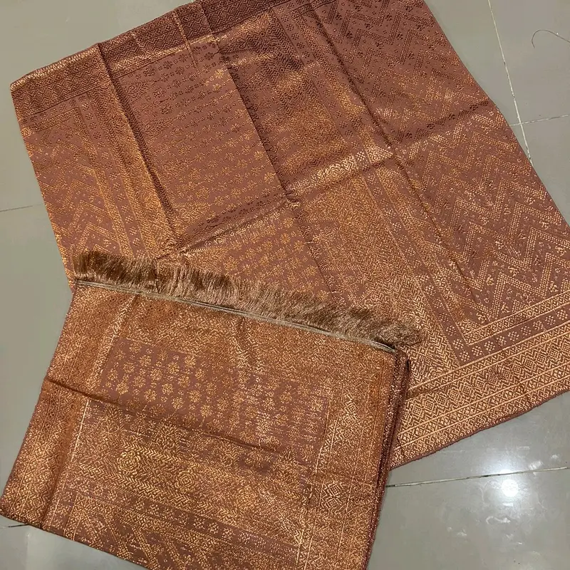 Sheena songket songket mesin Palembang 6