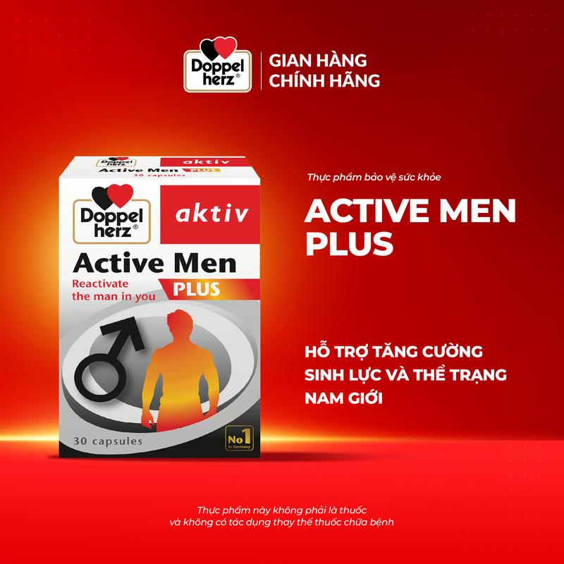 ID1 Thực phẩm bảo vệ sức khỏe Active Men Plus (hộp 30 viên)