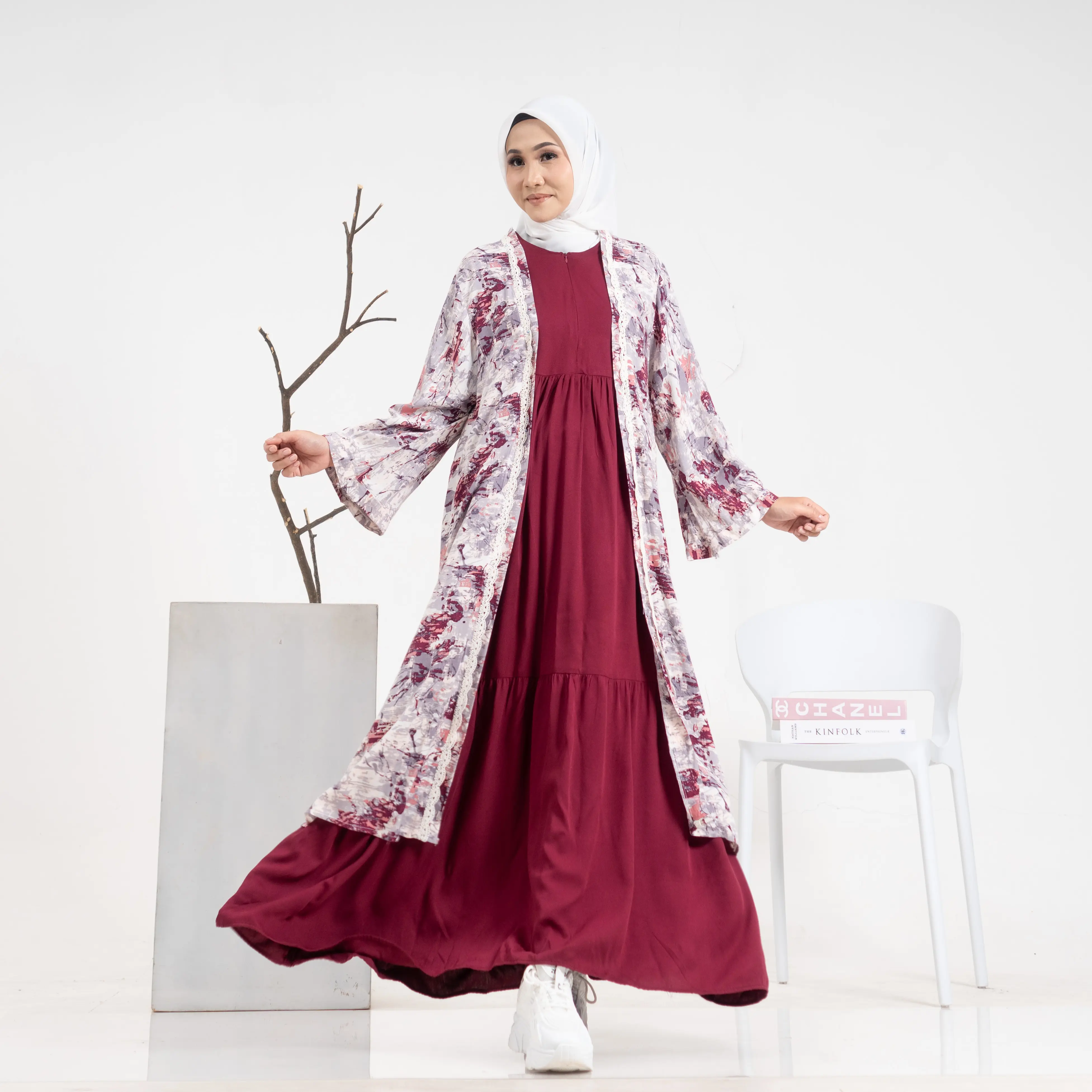 Baju Wanita Kode (K) Terbaru Model Dress Gamis Kekinian - Fashion