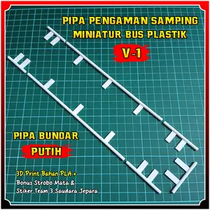 Pipa Pengaman Samping V-1 Miniatur Bus RKC