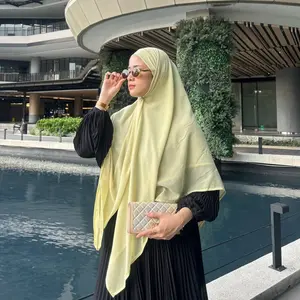 [Pre Order] French Square Khiban Hijab Arabian Voal