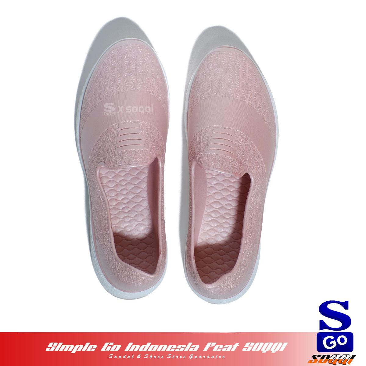 Yumeida 9111 Sepatu Karet Slip On Wanita Original Cewek Keren Tahan Air Ukuran 37-41