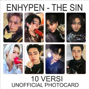 ENHYPEN THE SIN VANISH KNIFE Jake Jay Sunghoon Photocard Kpop