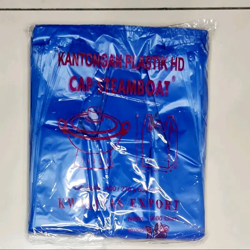 Plastik Asoy Laundry Thank You Jumbo ukuran 27 45  50 Cap Steamboat 1kg 1