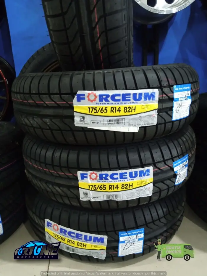 BAN BUAT HARIAN STANDAR BRIO DLL RING 14 TYPE FORCEUM N300 175 65 R14