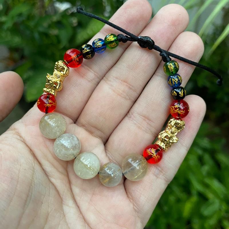 Gelang 5 Dewi Kekayaan Rejeki Batu Sedana Asli Grade AA ORIGINAL Bracelets 1