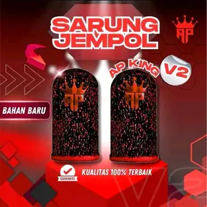 CUCI GUDANG paling diminati Sarung Jempol Gaming AP King V2 Andra St Anti Keringat Responsif Finger Touch Premium Konsol Game