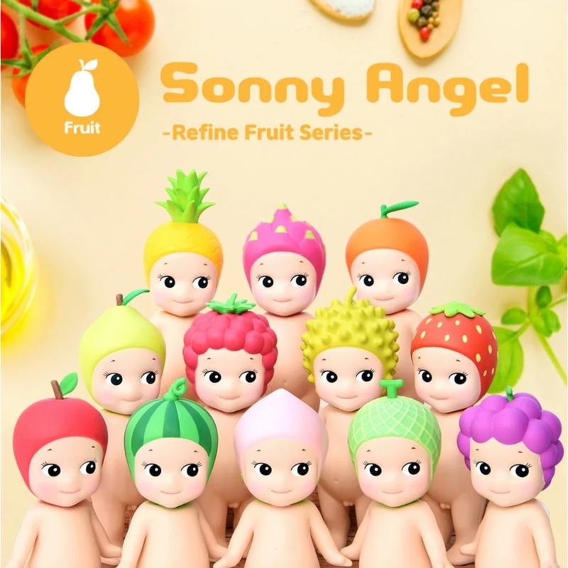 Sonny Angel Fruit Series Durian Strawberry Dragon Fruit Pineapple Apple Raspberry Orange 3