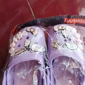 Sendal Baim Anak Wedges Ringan Tinggi 6cm Sandal Anak Perempuan Motip Hello Kity