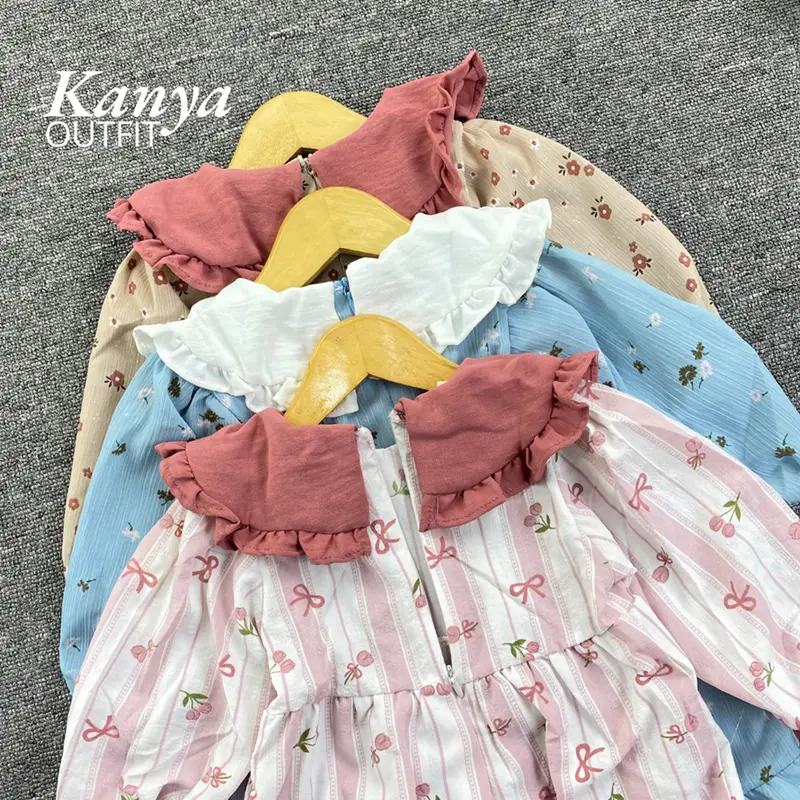 KNO 3-15 BLN GAMIS ANAK KHANZA LONG DRESS ANAK PEREMPUAN 3