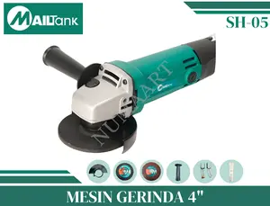 MAILTANK SH05 SH01 / GERINDA GURINDA TANGAN 4" ANGLE GRINDER 4 INCH GERINDA POTONG POLES AMPLAS