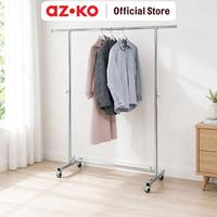 Gambar AZKO Stora Gantungan Pakaian Single Heavy Duty Adjustable - Silver Clothes Rack Coat Stand Floor Hanger Rak Berdiri Standing Hanger Gantungan Baju dari AZKO ID Kota Administrasi Jakarta Barat 1 Tokopedia