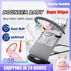 【COD】Kursi Ayunan Ayunan Bayi Lipat Baby Ayunan Bayi Ayunan Alami Meninabobokan Bayi Untuk Tidur