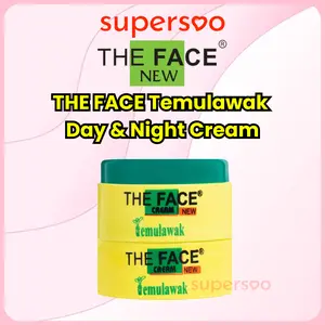 THE FACE Temulawak Day & Night Cream 50gr Ori BPOM