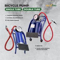 Gambar Pompa Angin Injak Gas Ban Mobil Motor Sepeda High Pressure Foot Pump BICYCLE PUMP SINGLE TUBE DOUBLE TUBE SOJIPRO - SINGLE TUBE dari Truteknik Kota Tangerang 1 Tokopedia