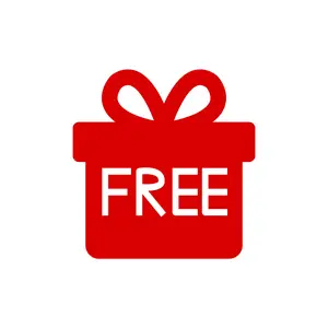 Free Gift Random (Cermin Bulat Mini, Ikat Rambut Bulu, Scrunchie)