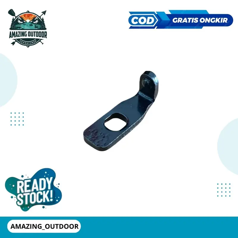 PLAT L Model Panjang Hitam - Plat L Bahan Besi 0
