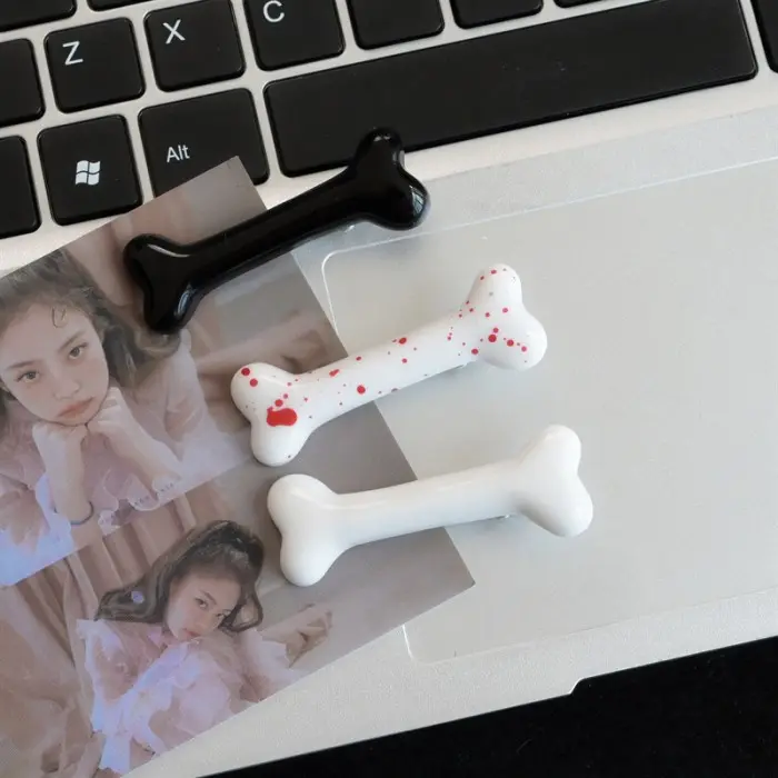 HPM-20 hairpin hair pin jepitan jepit rambut halloween gothic tulang anjing bone puppy