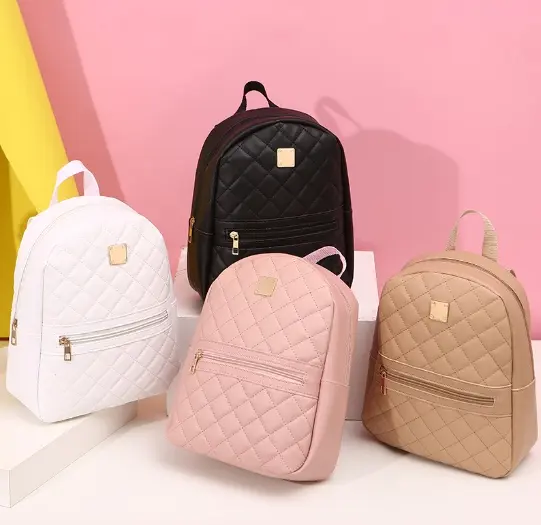 Ba Lô Nữ Mini, Đa Chức Năng, Làm Bằng Da PU, 1 Cái Backpack Đeo Vai