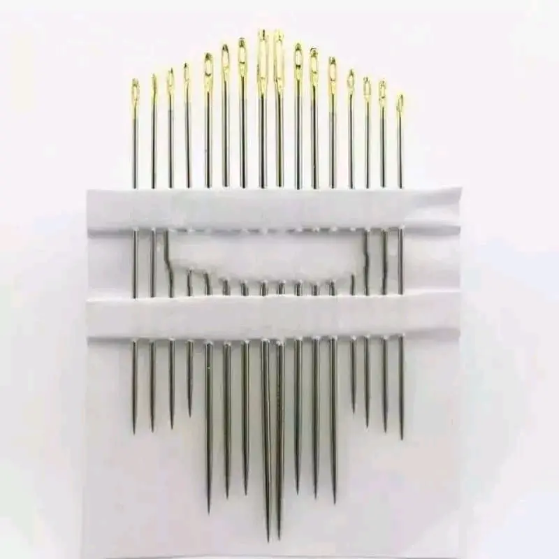 JARUM JAHIT TANGAN REGAL GOLD EYE MILINERS 3/9 ISI 16 CAMPUR MURAH / REGAL 1/5 ISI 12 JUMBO NEEDLES 4