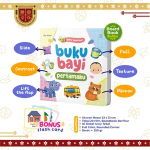 Buku Bayi Pertamaku (Untuk usia 0+) Buku Edukasi Anak - Ziyadbooks