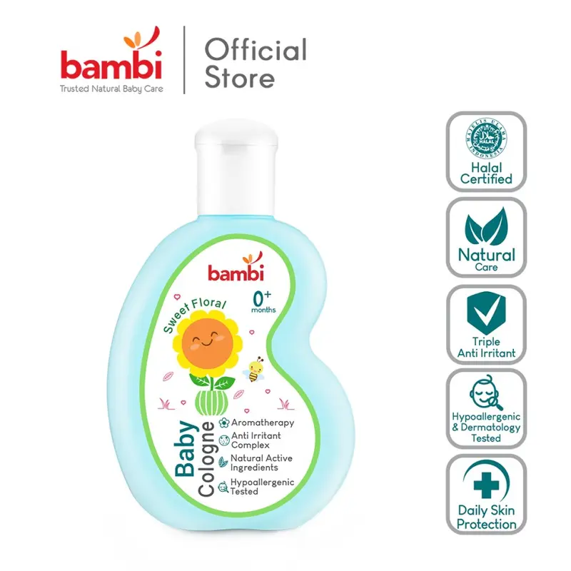 Bambi Baby Cologne 100 ML 3