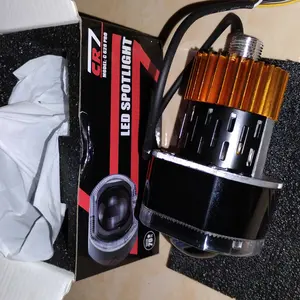 CR7 Lampu Projie Biled Matrix X1 C628 2,5 Inc Plus Shroud dan Devil Eye 4 Kabel