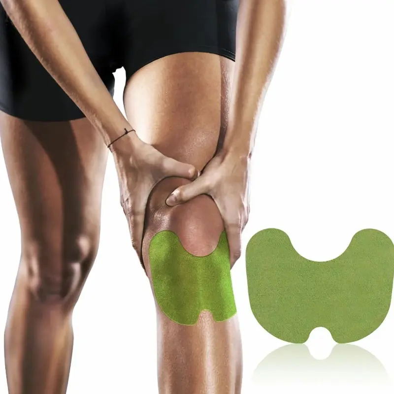 10pcs/20pcs/30pcs/50pcs Mugwort Heating Knee Patch, Shoulder And Back Soothing Patch, Gentle And Long-lasting Body Patch 5