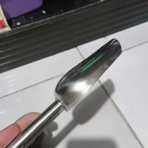 SENDOK isi 12 pcs stainless steel makan kitchenware mangkok  styrofoam ramah lingkungan mangkuk dessert