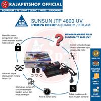 Gambar SUNSUN JTP 4800 UV POMPA CELUP + UV KOLAM AQUARIUM dari Rajapetshop Official Kota Surabaya 4 Tokopedia