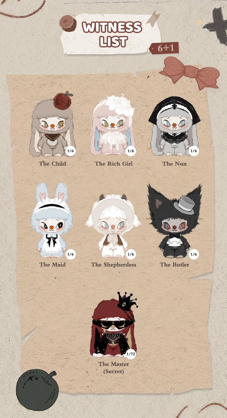 [Official Original] SIINONO - Want to Tell you A Secret Series - Blind Box Boneka Mainan Lucu Gantungan Kunci Keychain Bag Charm Funny Toys Plush