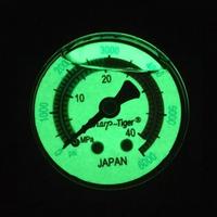 Gambar [40MPa,6000 PSI] Pressure Gauge, Manometer baja tahan karat Aksesoris khusus pompa udara (4.5cm*4.3cm) - 40MPA dari appelhouse.s Kota Cirebon 5 Tokopedia