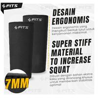 Gambar FITS Knee Sleeves Stiff Powerlifting Professional 7mm Pelindung Lutut Untuk Squat Powerlifter - PREMKNEE7MM- S dari SFIDN FITS Shop Kota Tangerang Selatan 5 Tokopedia