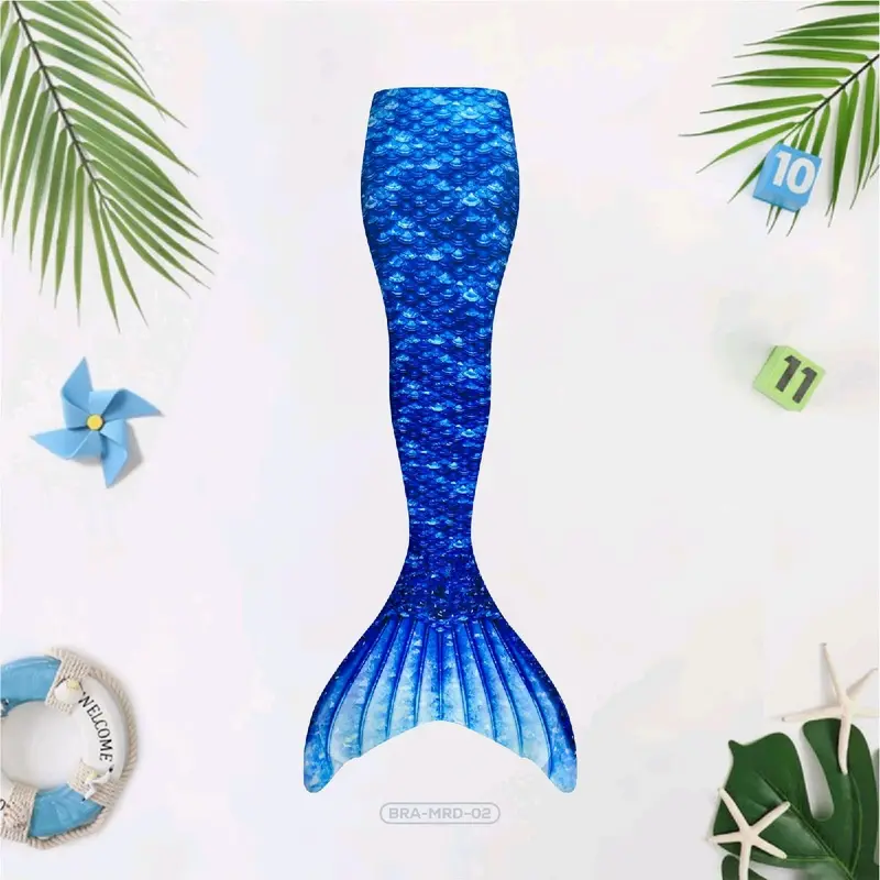 Kostum putri duyung anak perempuan kostum mermed anak perempuan ekor mermaid anak perempuan kostum mermed anak cewek terlaris umur 1-10 tahun usia 1-10 tahun Fashion Cantik 1