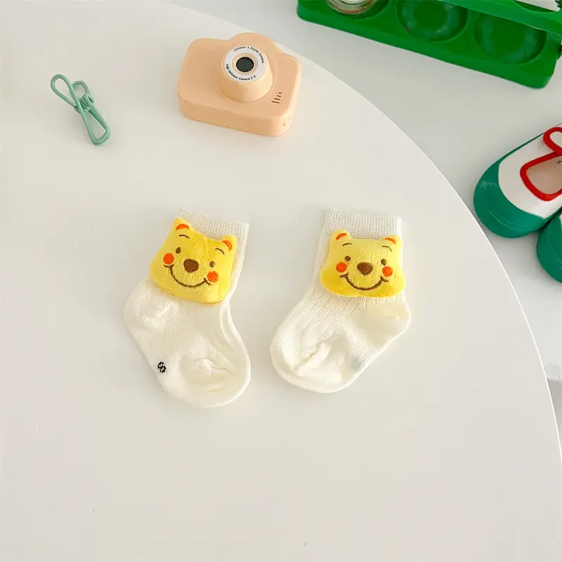 Quần Áo Sơ Sinh Gấu Nhỏ Áo Jumpsuit Quần, Bộ 3 Chiếc, Cho Em Bé Trai, Mặc Mùa Hè, Ngắn Tay, Áo Liền Quần Thời Trang, Thích Hợp Cho 0-24 Tháng 6