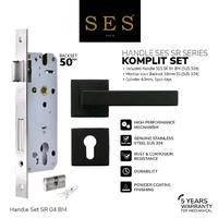 Gambar SES Gagang Pintu Handle SR 04 BM Sus 304 Pisah, Paket - HANYA HANDLE dari SES Official Store Kota Administrasi Jakarta Utara 2 Tokopedia