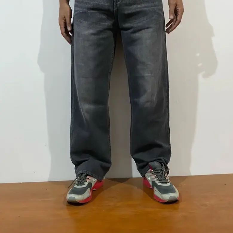 celana panjang pria wanita Beggy Jeans Wisker 4