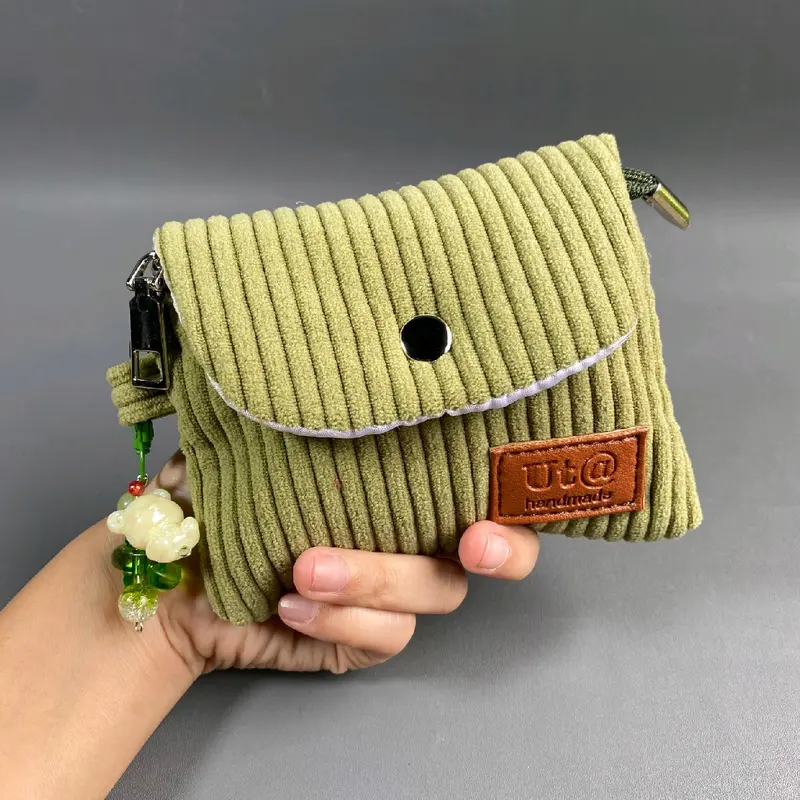 UmahNun_Dompet Koin  Wanita Launa by Uta bahan Corduroy 4